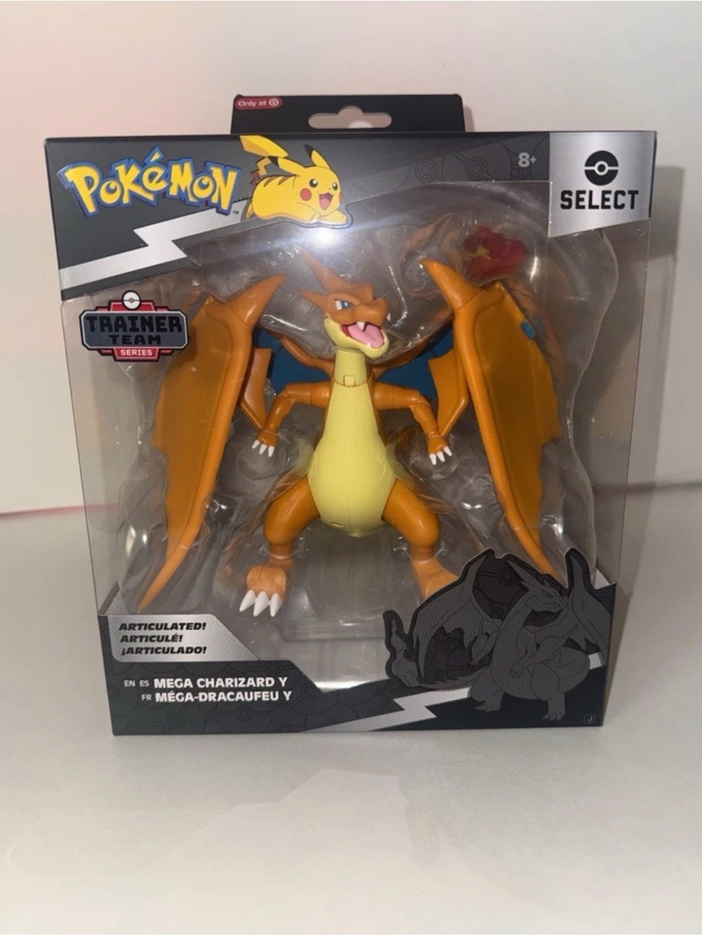 Pokemon Select 6" Super Articulated Mega Charizard Y Action Figure Target exclus